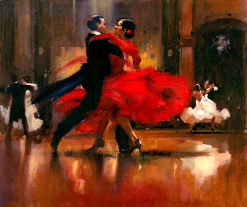 Flamenco Dancer dance series II